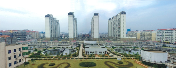 江西最大污水處理廠——南昌朝陽污水處理廠二期工程（省、市優(yōu)良工程，獲滕王閣杯）